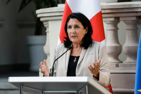 Gürcüstan Prezidenti Azərbaycanda səfərdədir