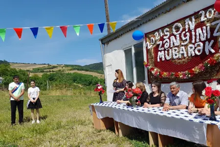 Bu kənddə “Son zəng” cəmi iki məzun üçün çalındı