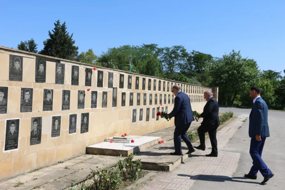 Anar Kərimov Beyləqanda mədəniyyət müəssisələrinə baxış keçirdi - FOTO