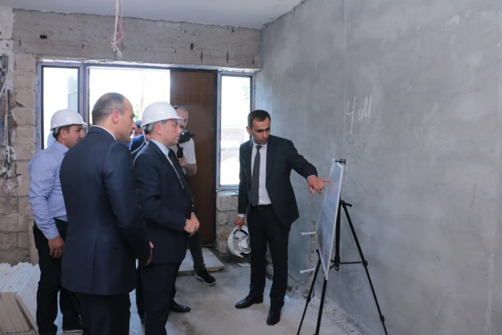 Anar Kərimov Beyləqanda mədəniyyət müəssisələrinə baxış keçirdi - FOTO