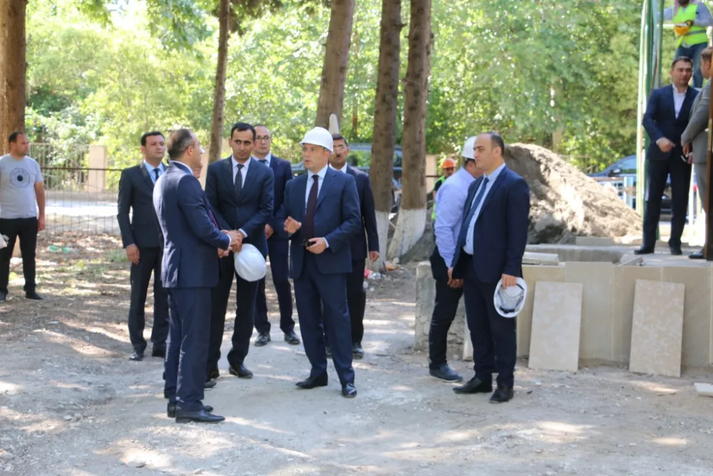 Anar Kərimov Beyləqanda mədəniyyət müəssisələrinə baxış keçirdi - FOTO