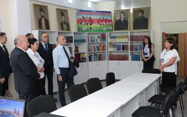 Anar Kərimov Beyləqanda mədəniyyət müəssisələrinə baxış keçirdi - FOTO