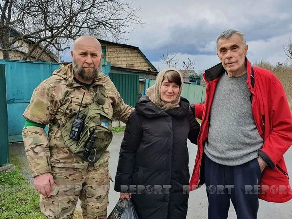 Ukraynanın könüllü hərəkatının rəhbəri rastlaşdığı dəhşətlərdən DANIŞDI - FOTO