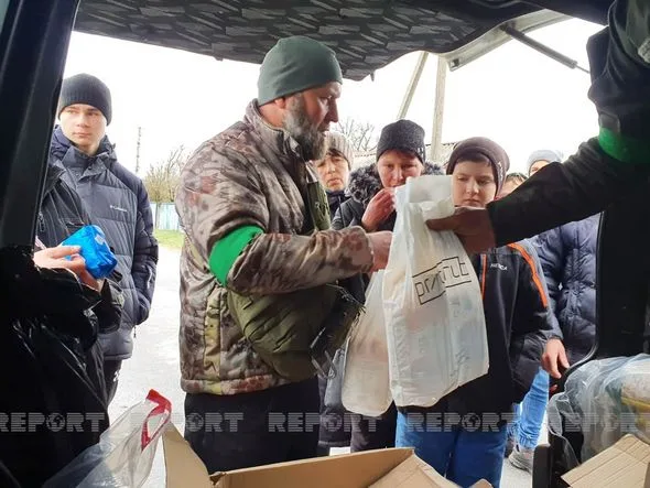 Ukraynanın könüllü hərəkatının rəhbəri rastlaşdığı dəhşətlərdən DANIŞDI - FOTO
