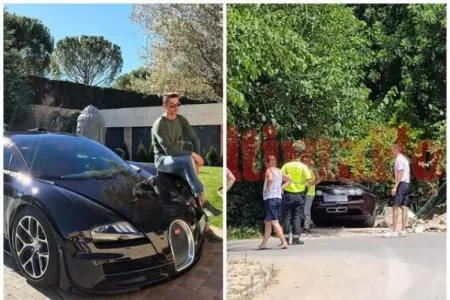 Ronaldo qəzaya uğradı