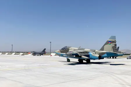 “Anadolu Qartalı - 2022” beynəlxalq taktiki-uçuş təlimi keçirilir - VİDEO