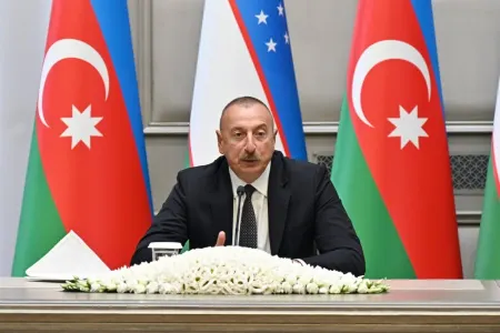 İlham Əliyevin Özbəkistana səfəri başa çatdı