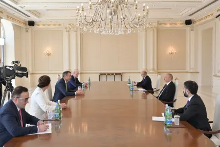 Prezident Bernard Lunini qəbul etdi