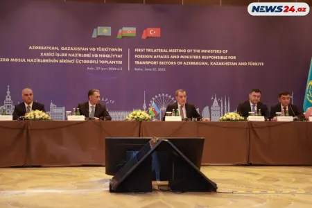Azərbaycan, Qazaxıstan və Türkiyənin nazirləri Bakı Bəyannaməsi imzaladılar