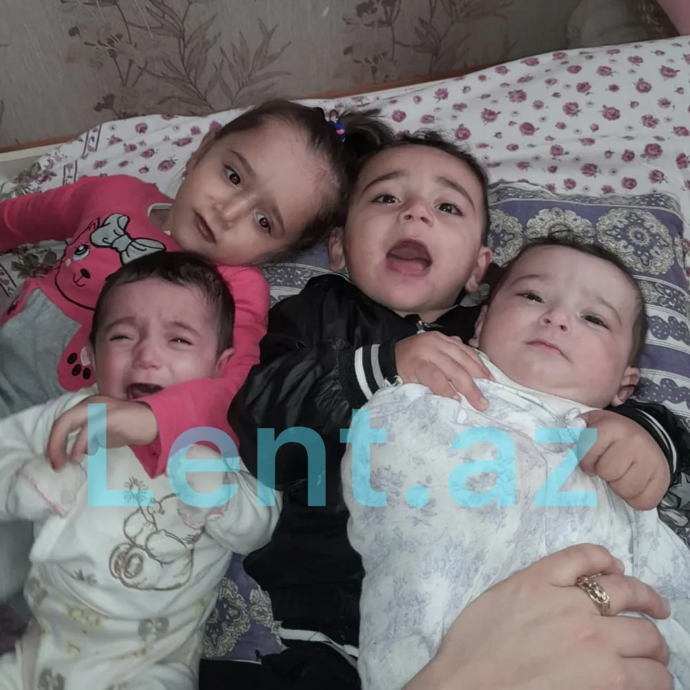 Bakıda evdə yanaraq ölən körpələrin - FOTOLARI