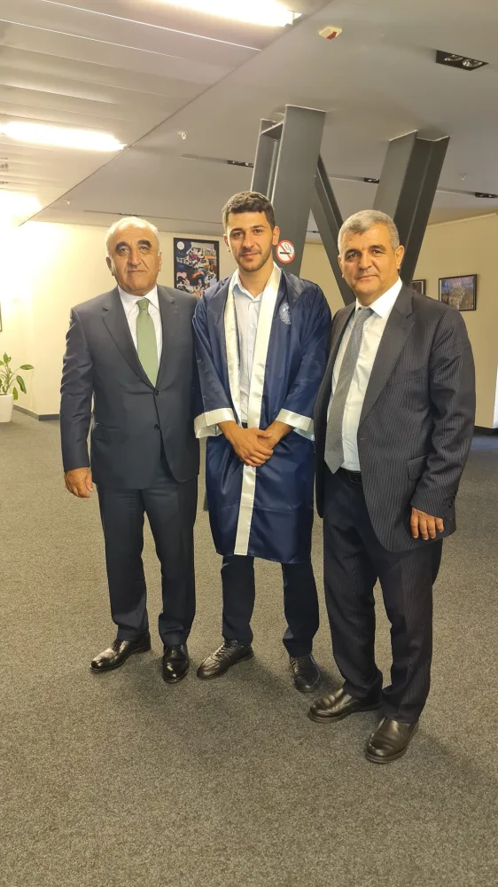 Deputatın oğlu məzun oldu - -FOTO