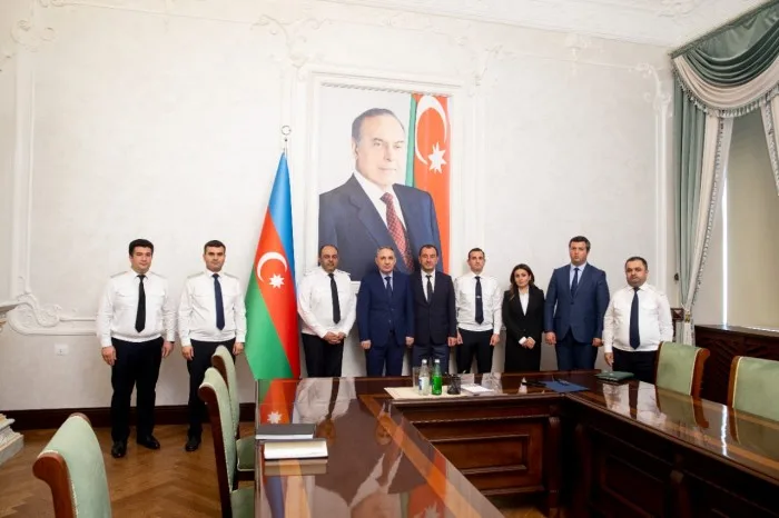 Kamran Əliyev hakim təyin olunan prokurorları qəbul etdi - FOTO