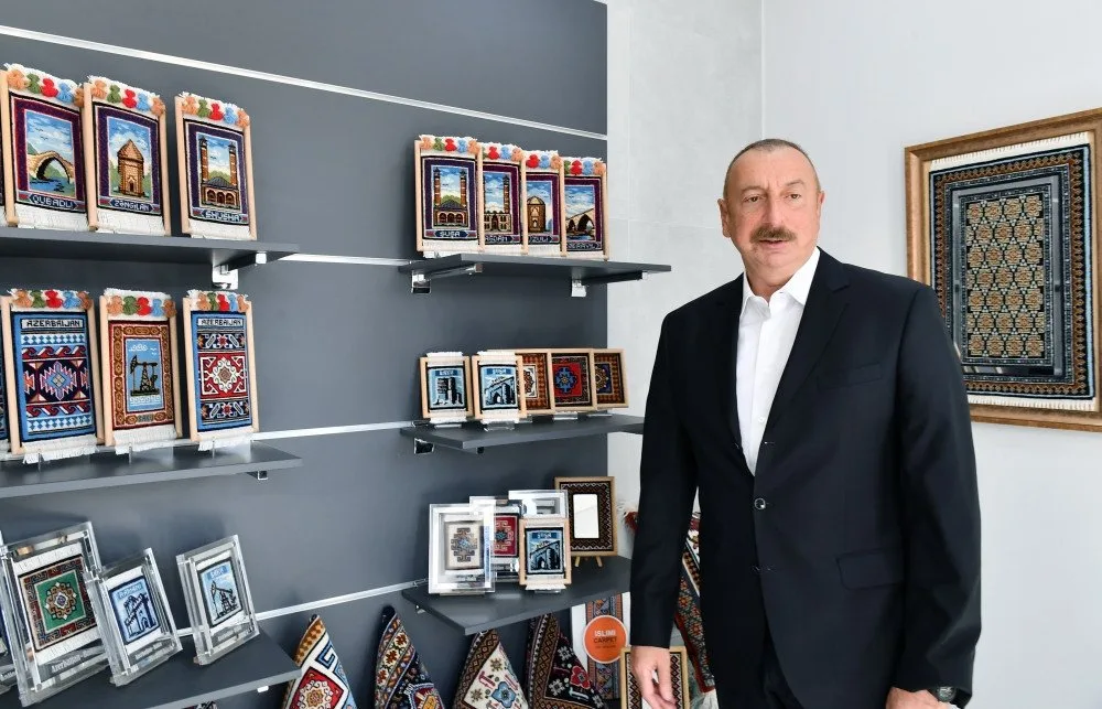 Prezident Ramana qəsəbəsində - FOTO/ VİDEO - YENİLƏNDİ