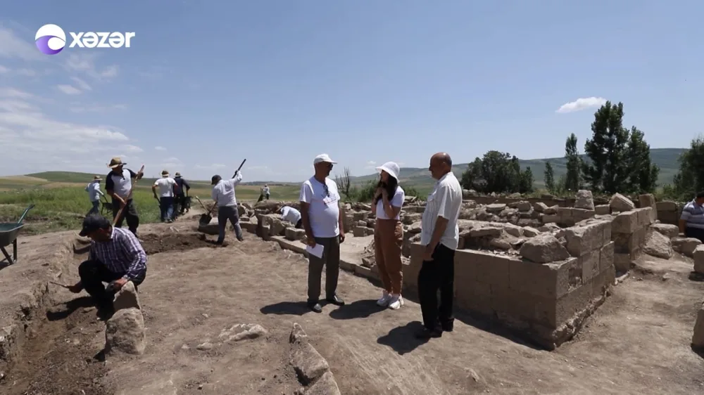 Yer altında yatan tarix üzə çıxdı: eksklüziv görüntülər Xəzər TV-də