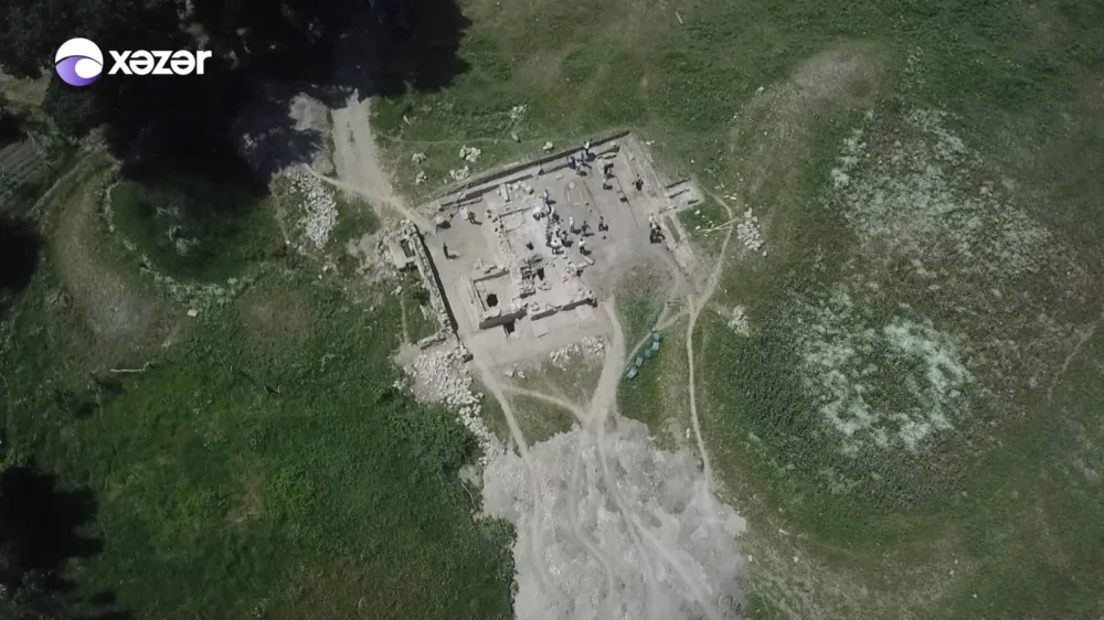 Yer altında yatan tarix üzə çıxdı: eksklüziv görüntülər Xəzər TV-də