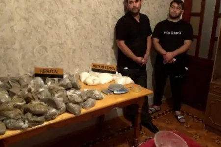Beynəlxalq narkoşəbəkənin 2 üzvü SAXLANILDI - VİDEO/FOTO