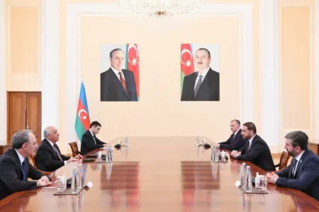 Əli Əsədov Gürcüstanın Baş prokuroru ilə görüşdü