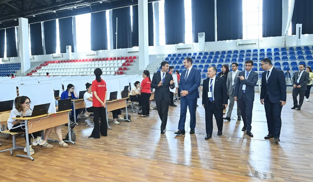 Müəllimlərin işə qəbulu üzrə imtahan prosesi izlənilib