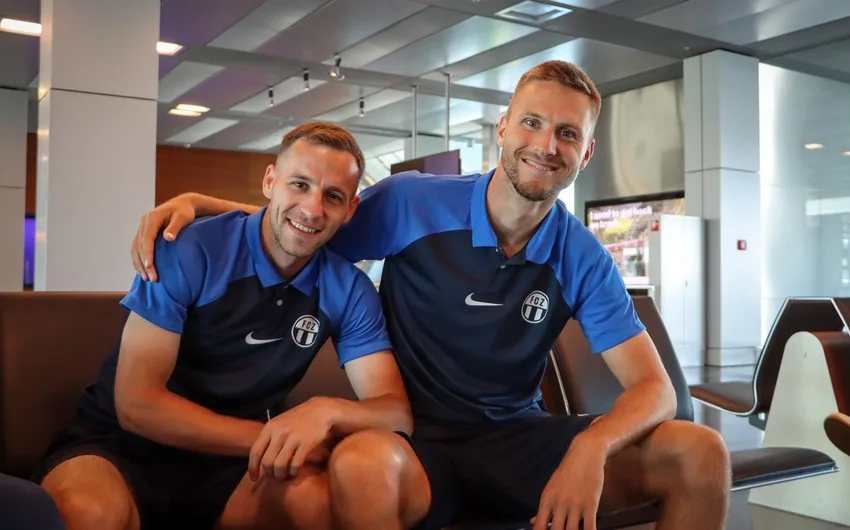 "Sürix"in futbolçuları Bakıda gəzintiyə çıxıb - VİDEO