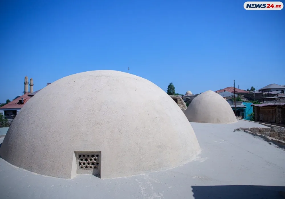 Nizaməddin məscidi təmirdən sonra- - FOTOLAR