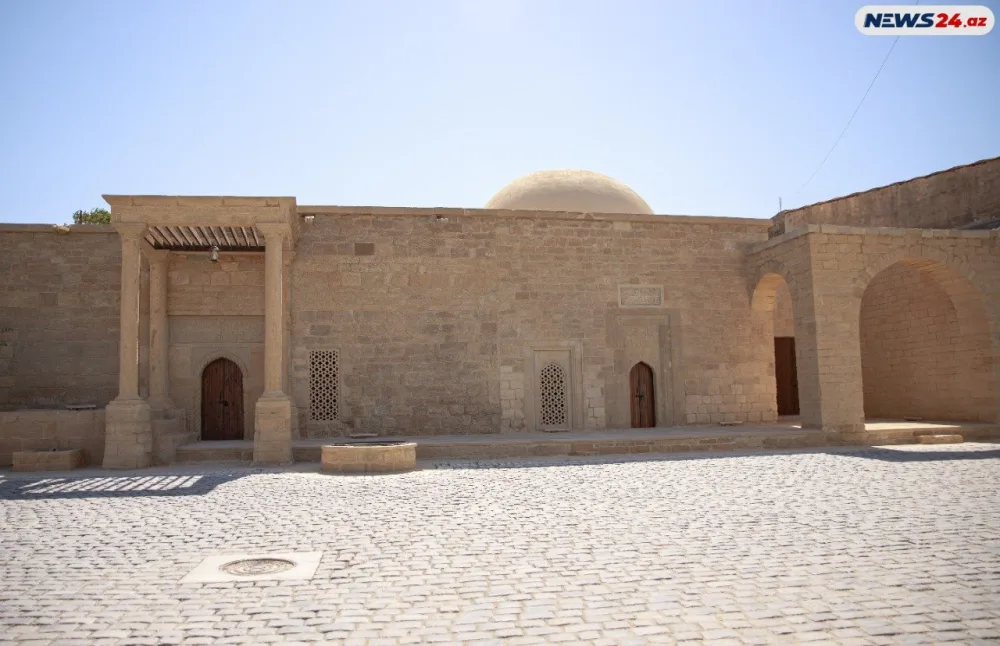 Nizaməddin məscidi təmirdən sonra- - FOTOLAR