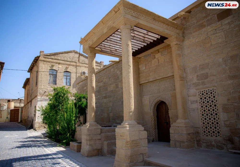 Nizaməddin məscidi təmirdən sonra- - FOTOLAR