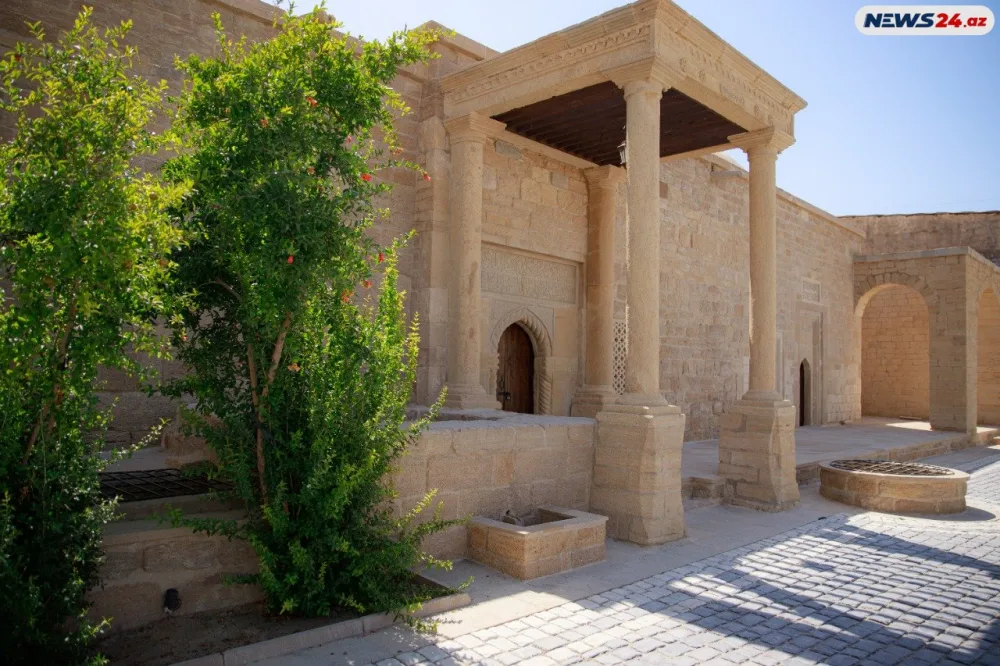 Nizaməddin məscidi təmirdən sonra- - FOTOLAR