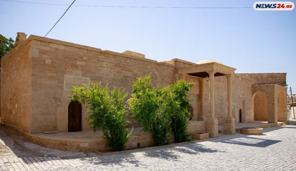 Nizaməddin məscidi təmirdən sonra- - FOTOLAR