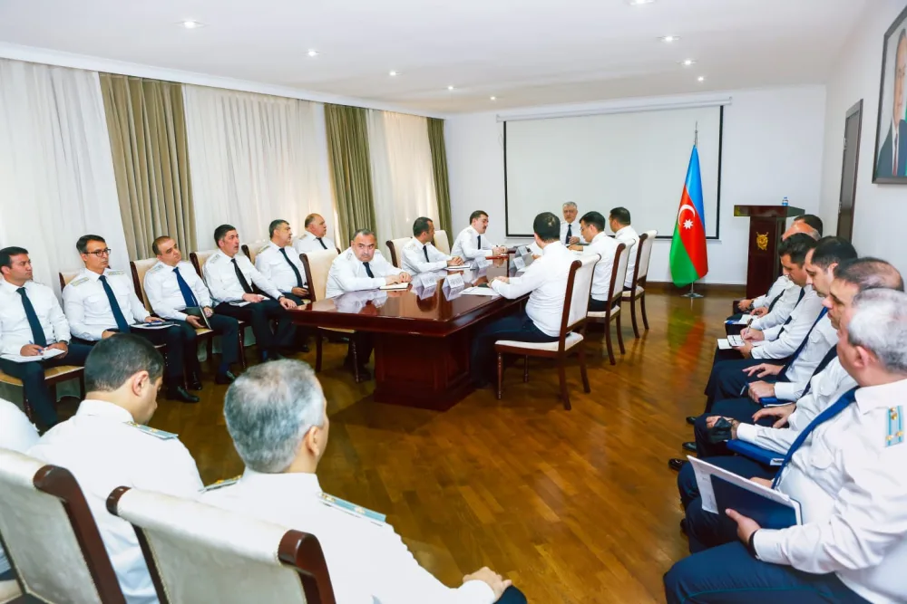 Bakı şəhər prokuroru əməliyyat müşavirəsi keçirdi - FOTO