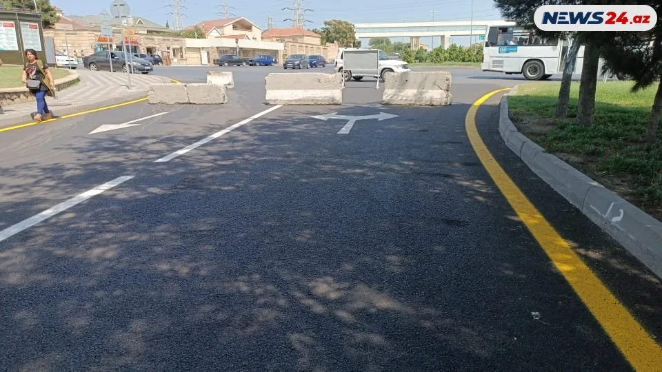 3 gün əvvəl asfalt çəkdilər, bu gün sökdülər - -SƏBƏB-FOTO/VİDEO
