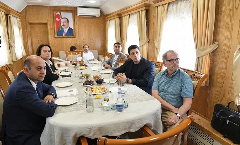 Volfqanq Küpper Horadiz – Ağbənd layihəsi ilə tanış oldu - Fotolar