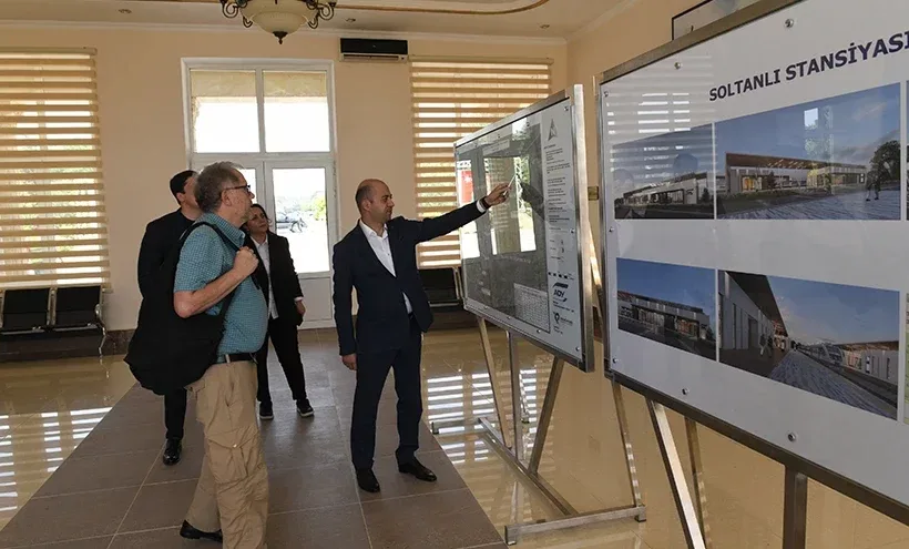 Volfqanq Küpper Horadiz – Ağbənd layihəsi ilə tanış oldu - Fotolar