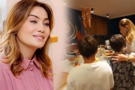 Ruhi Əliyevadan əkizlərinə doğum günü sürprizi- - VİDEO