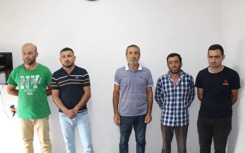 Qaxda narkotik dövriyyəsinə görə - 5 nəfər tutuldu - FOTO