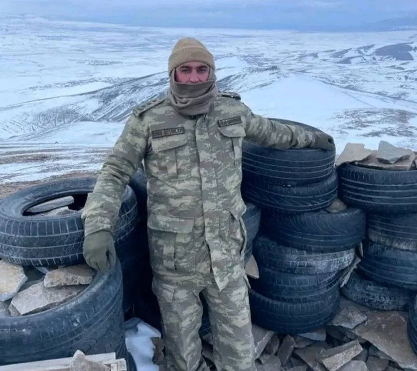 Kəlbəcərdə minaya düşən komandirin - FOTOLARI