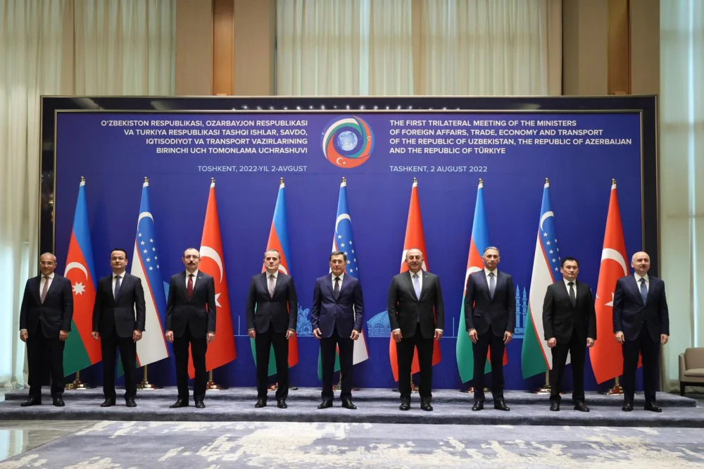 Azərbaycan, Türkiyə və Özbəkistan Daşkənd Bəyannaməsini imzaladılar - -FOTO