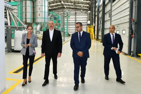 Prezidentlə xanımı açılışa qatıldı - Fotolar