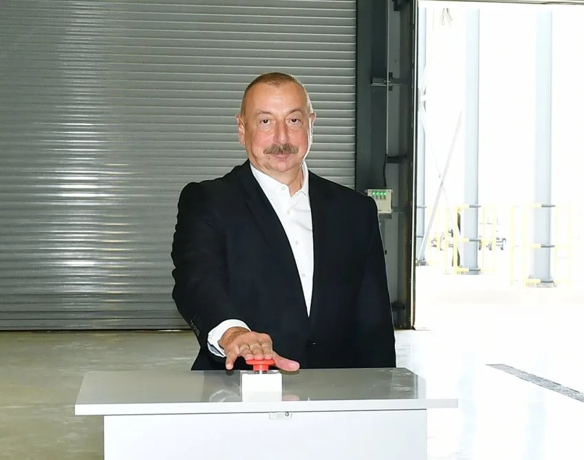 Prezidentlə xanımı açılışa qatıldı - Fotolar