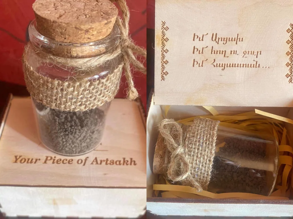 Ermənilər Qarabağdan apardıqları torpağı hərraca çıxardı - -FOTO