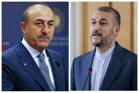 Çavuşoğlu və Əmirabdullahian arasında telefon danışığı oldu