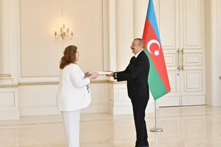Prezident Argentinanın ölkəmizdəki yeni səfirini qəbul etdi - YENİLƏNİB