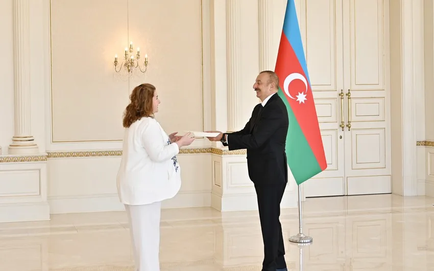 Prezident Argentinanın ölkəmizdəki yeni səfirini qəbul etdi - YENİLƏNİB
