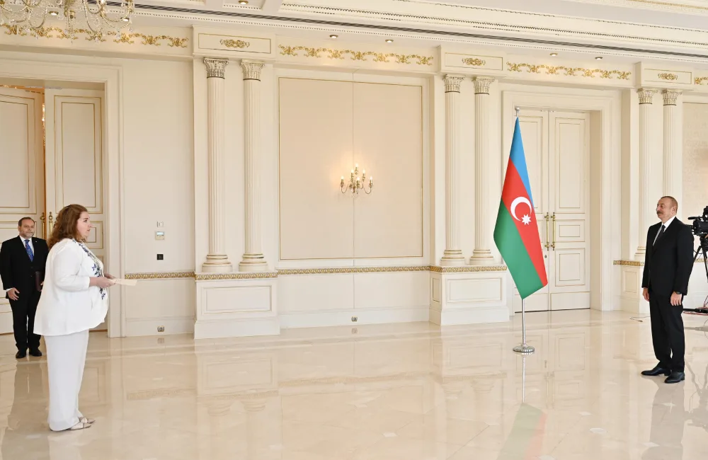 Prezident Argentinanın ölkəmizdəki yeni səfirini qəbul etdi - YENİLƏNİB