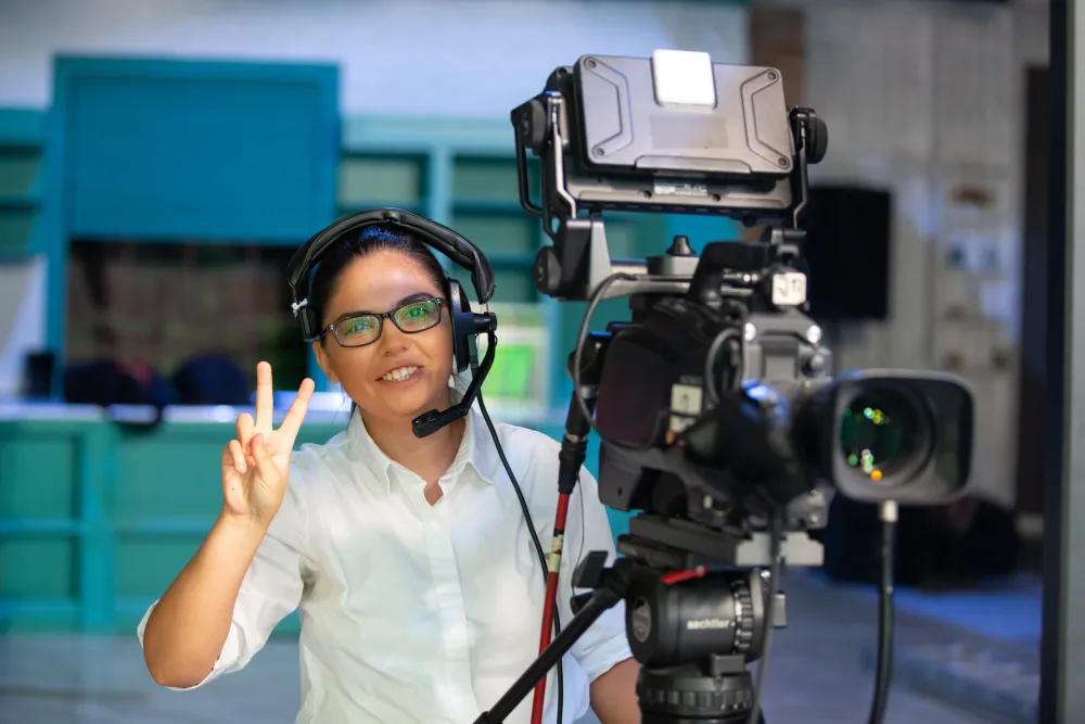 Bu təcrübəçilər "Xəzər TV"də işlə təmin olundular - FOTO/VİDEO