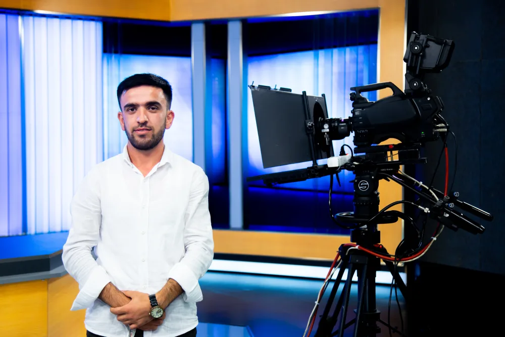 Bu təcrübəçilər "Xəzər TV"də işlə təmin olundular - FOTO/VİDEO