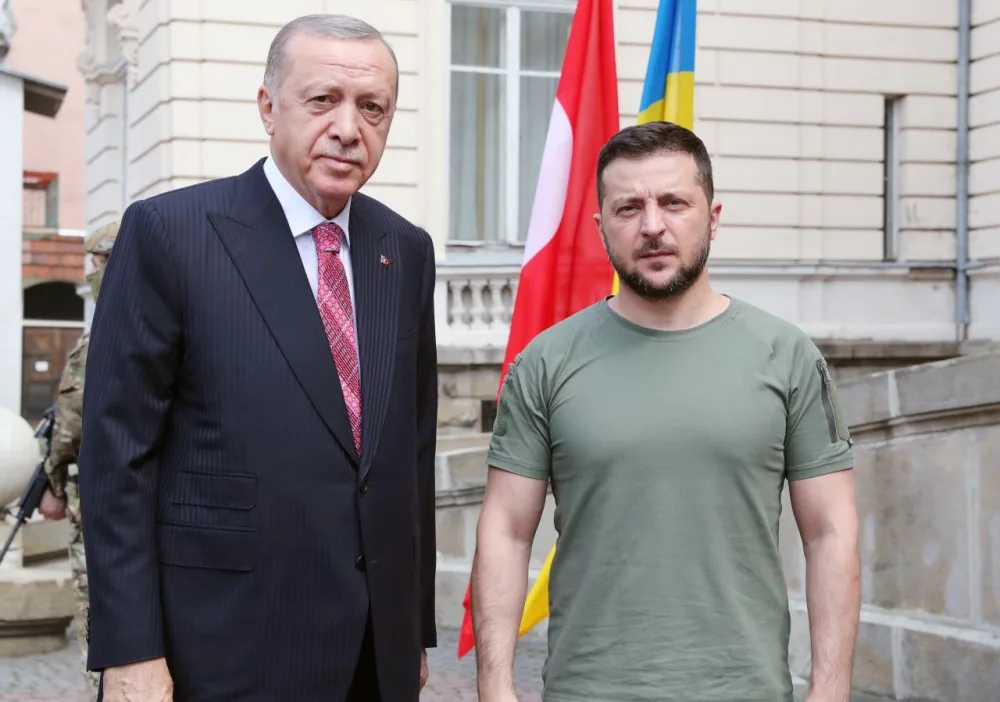 Ərdoğan-Zelenski görüşü başa çatdı - YENİLƏNDİ - FOTO