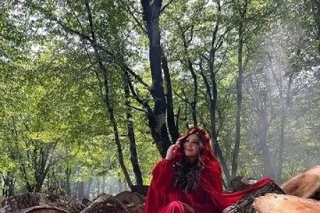 Damla “Qırmızı papaq” oldu - Fotolar
