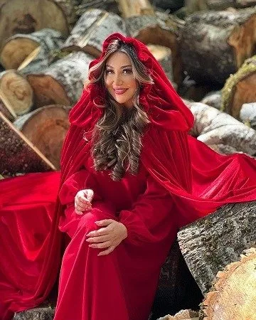 Damla “Qırmızı papaq” oldu - Fotolar