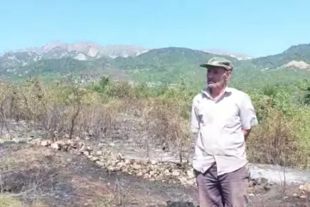 İsmayıllıda qəsdən yanğın törətmə faktının üstü açılıb - FOTO/VİDEO