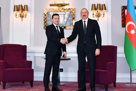 İlham Əliyev Zelenskiyə məktub göndərdi